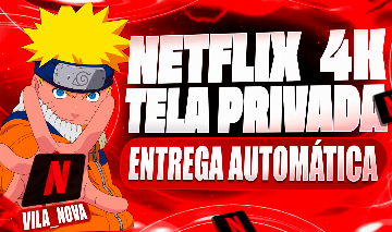 NETFLIX 4K ULTRA HD | 1 TELA COM PIN | MELHOR PREÇO