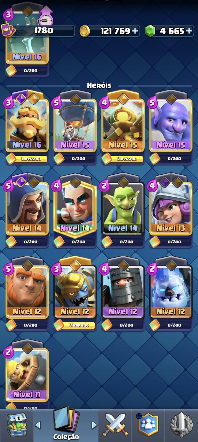 Super oferta Vende-se conta Clash royale Full acesso permanente 12 mil troféus