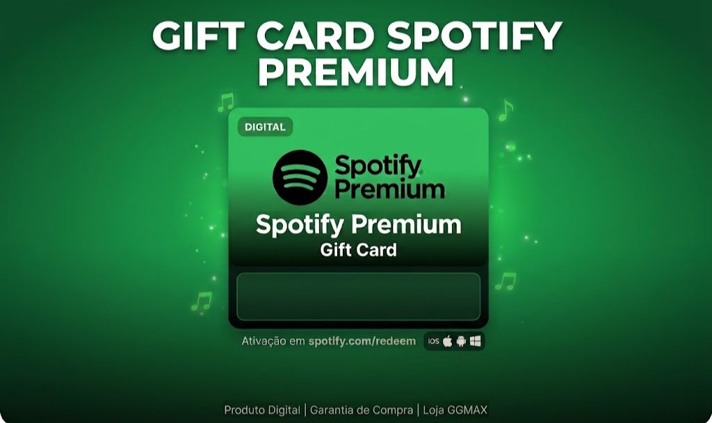 SPOTIFY PREMIUM 1 MÊS