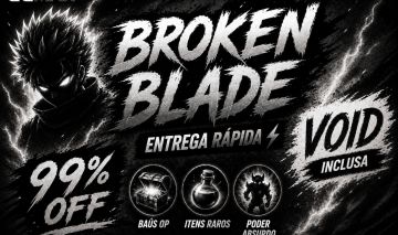 Broken blade / lâmina quebrada (itens)