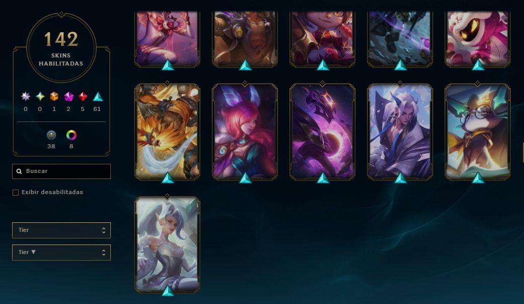 CONTA LOL DE 2015 ESMERALDA