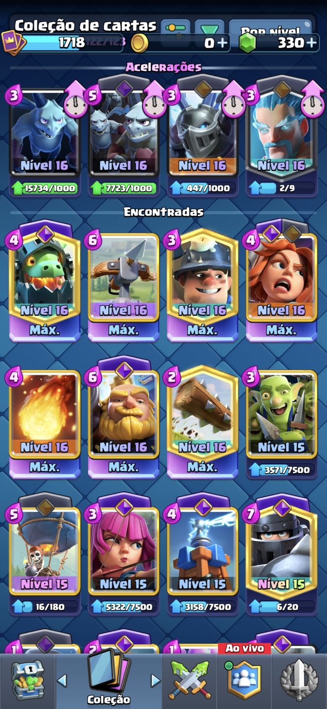 Conta OP de Clash Royale 13000 troféus 7 anos