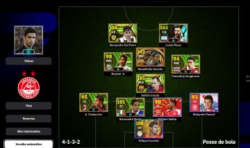 CONTA eFOOTBALL STEAM 3066 FORÇA | DEL PIERO ÉPICO, MESSI, RONALDINHO, NEYMAR E
