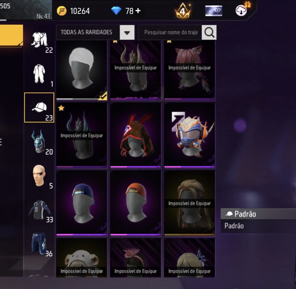 CONTA BÁSICA GEMADA - PRIME 4 LEVEL 43