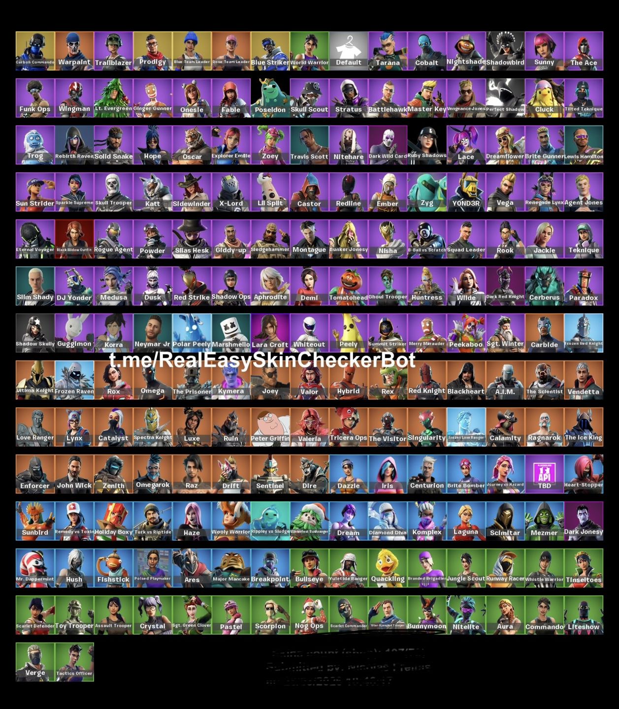 CONTA FORTNITE OG 2017 | 197 SKINS | REAPER | OMEGA | LOVE RANGER | STW FUNDADOR