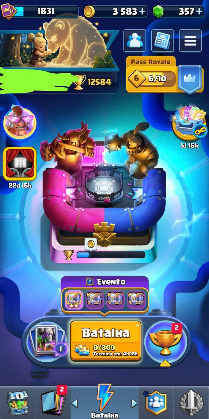 CONTA CLASH ROYALE 12.5k TROFÉUS - ENDGAME COMPLETA