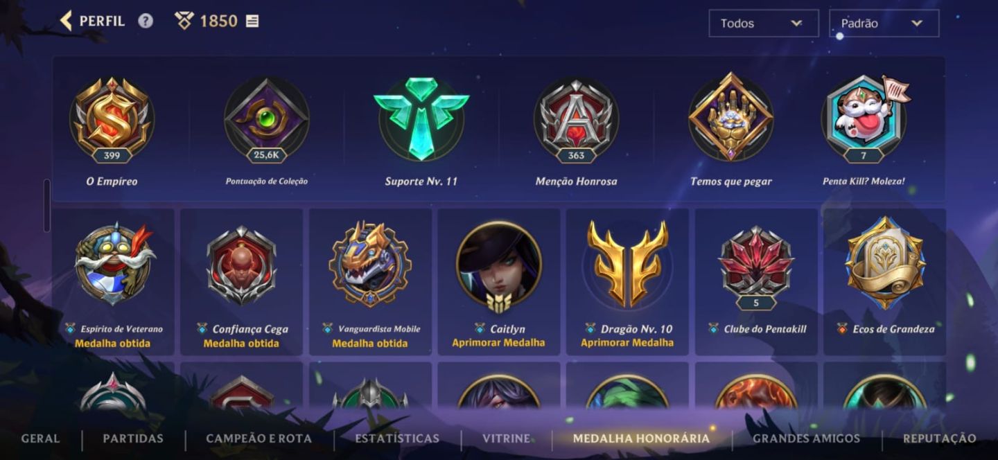 Conta Riot Muito RP LOL e Skins Wild Rift - Atualmente Mestre II - 4x GM