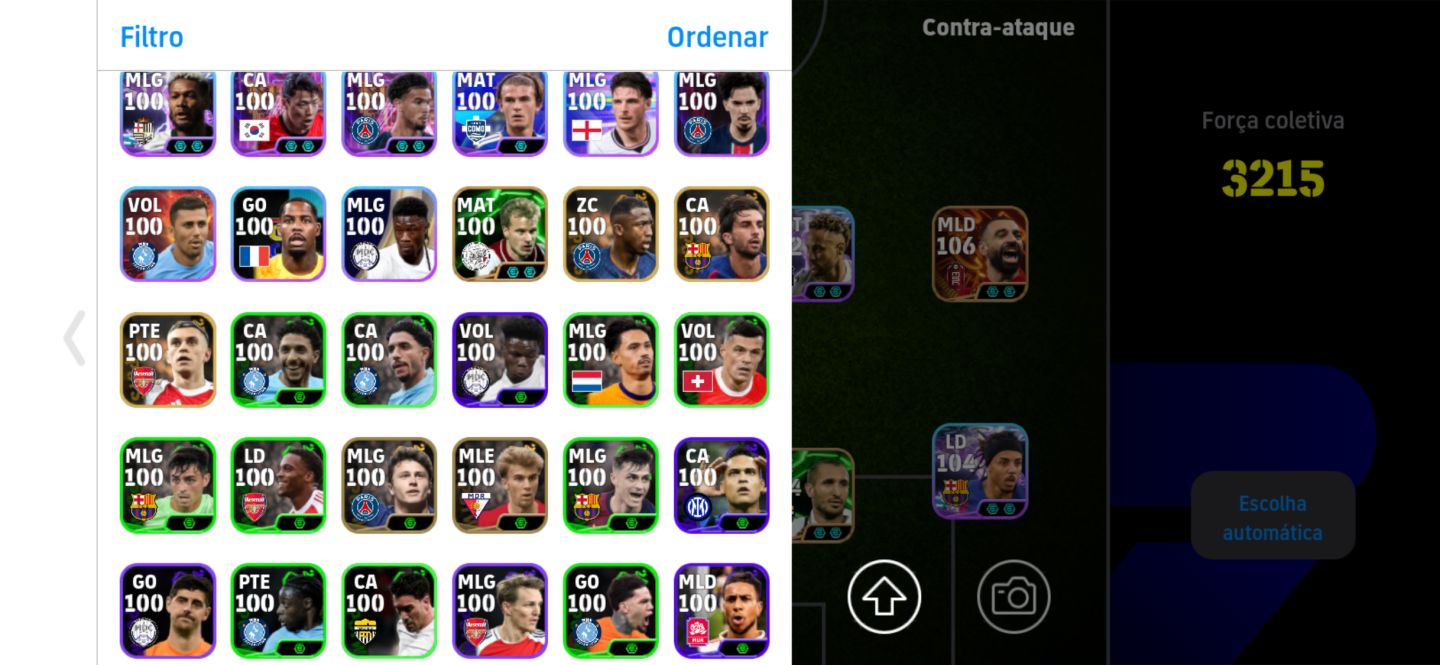 Conta efootball melhor Ronaldinho