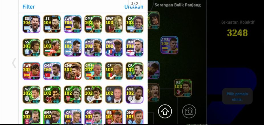 CONTA eFootball - 3248 OVER