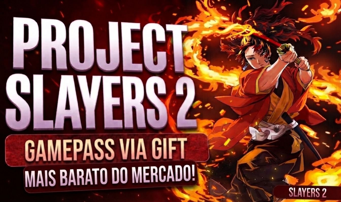 [Melhor Preço] Game Pass Project Slayers 2 | Clã Spins Reroll | Roblox