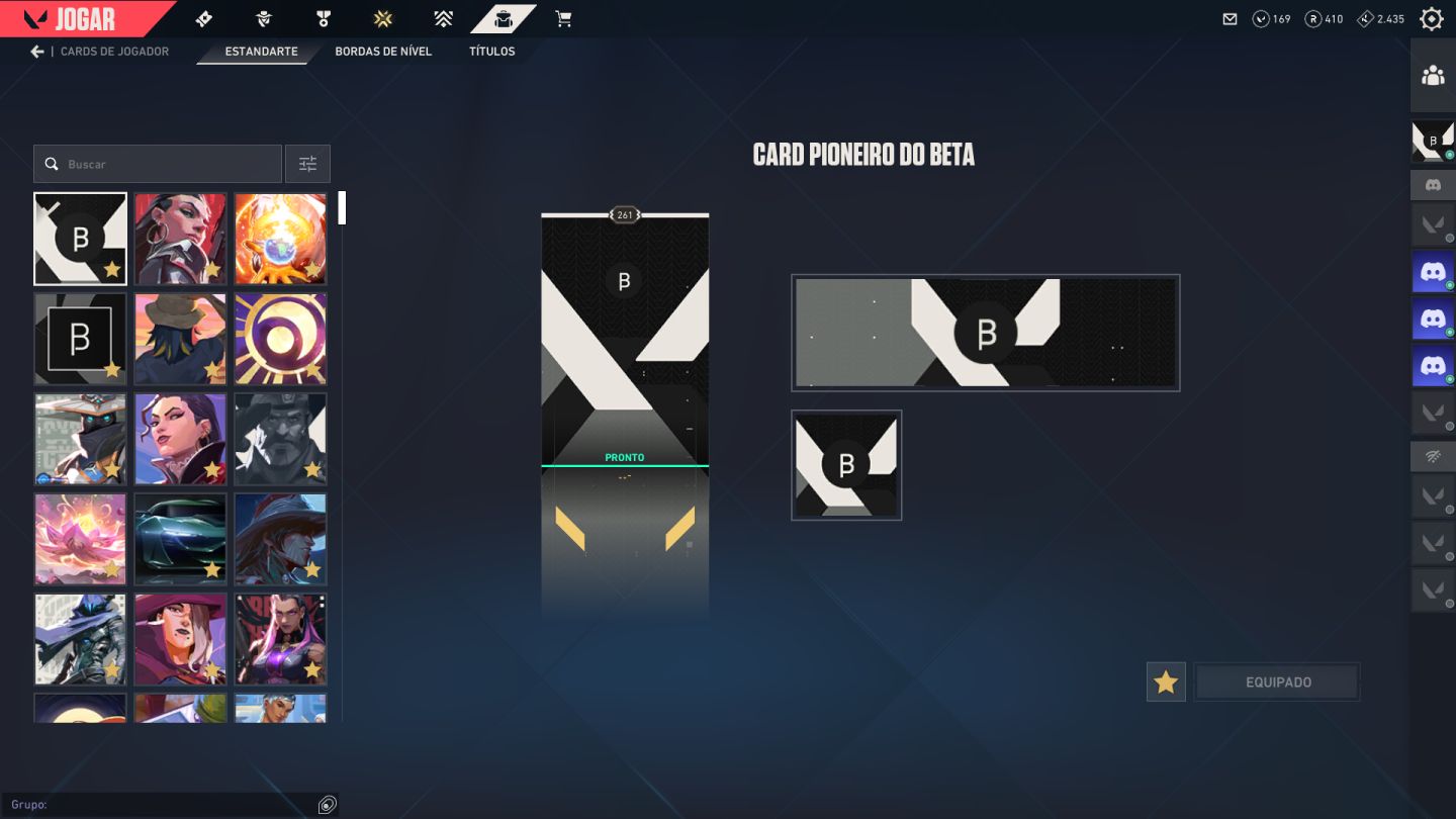 Conta valorant (ex radiante) do beta