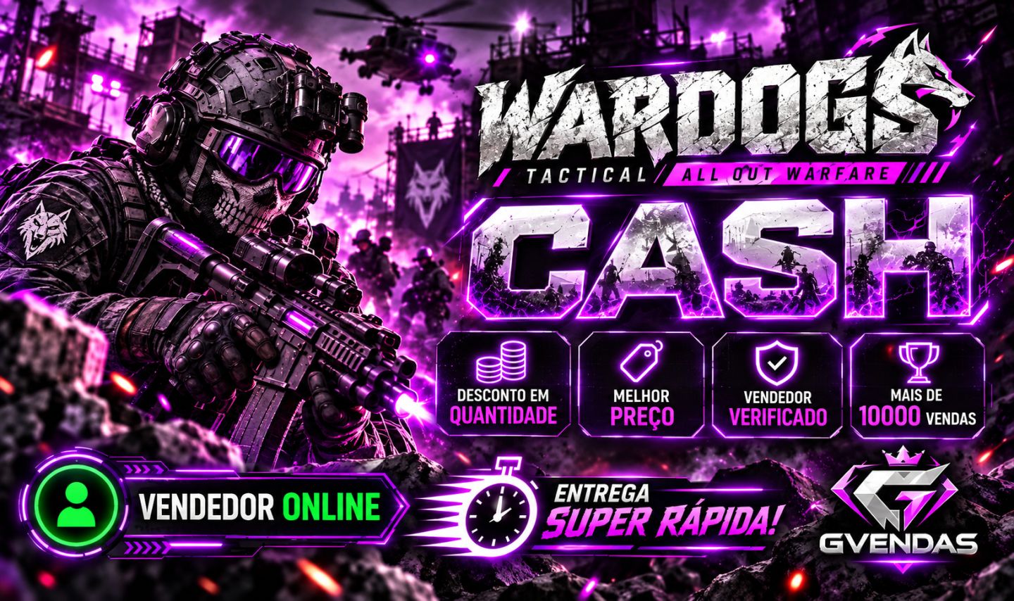 WARDOGS -DINHEIRO - Entrega Rápida