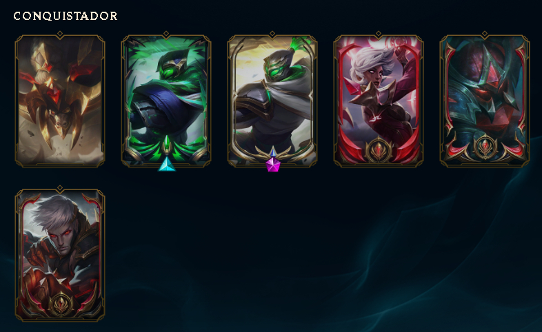 ACC única de Colecionador 1724 SKINS | past CHALLENGER | ACEITO OFERTAS !!