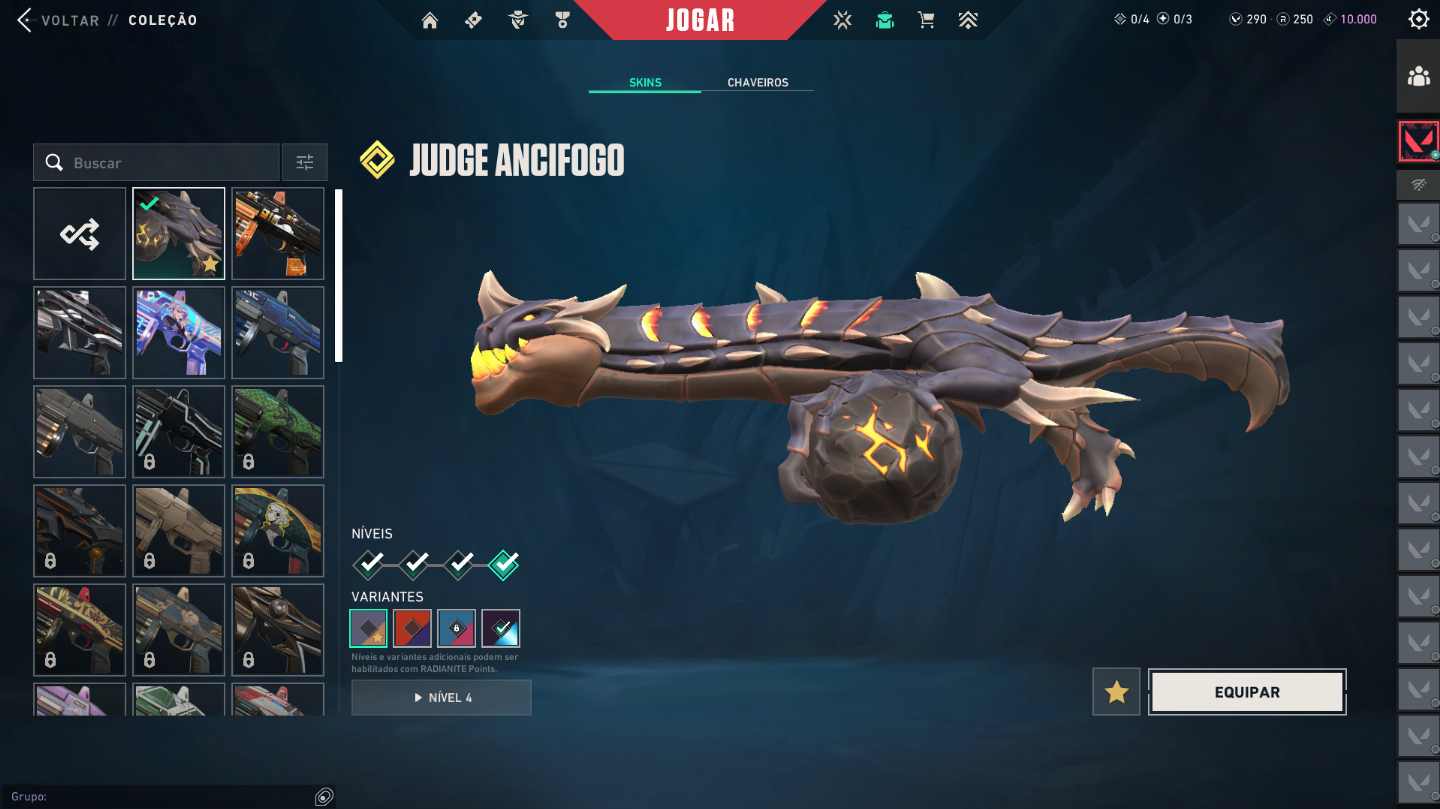 Conta Valorant +15 SKINS FA 40% OFF ( 1300 R$ GASTOS)