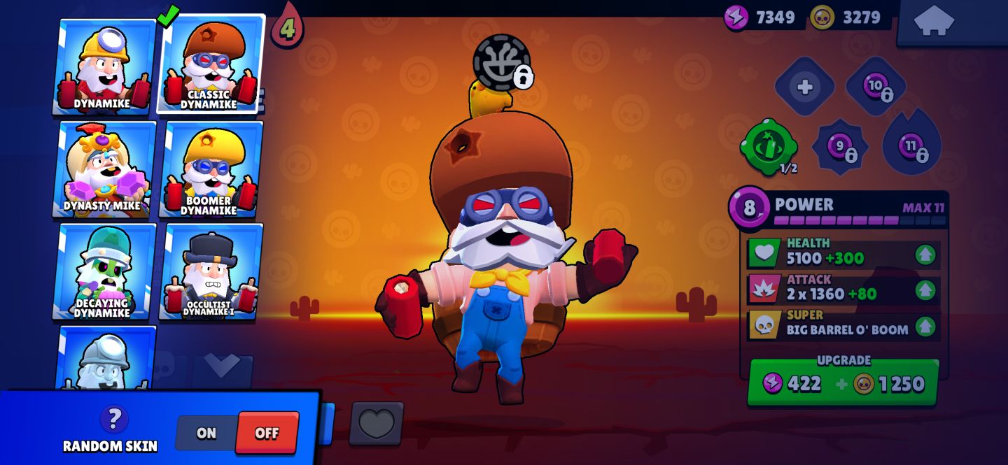 Conta valiosa no Brawl stars, desde 2021 com passes antigos