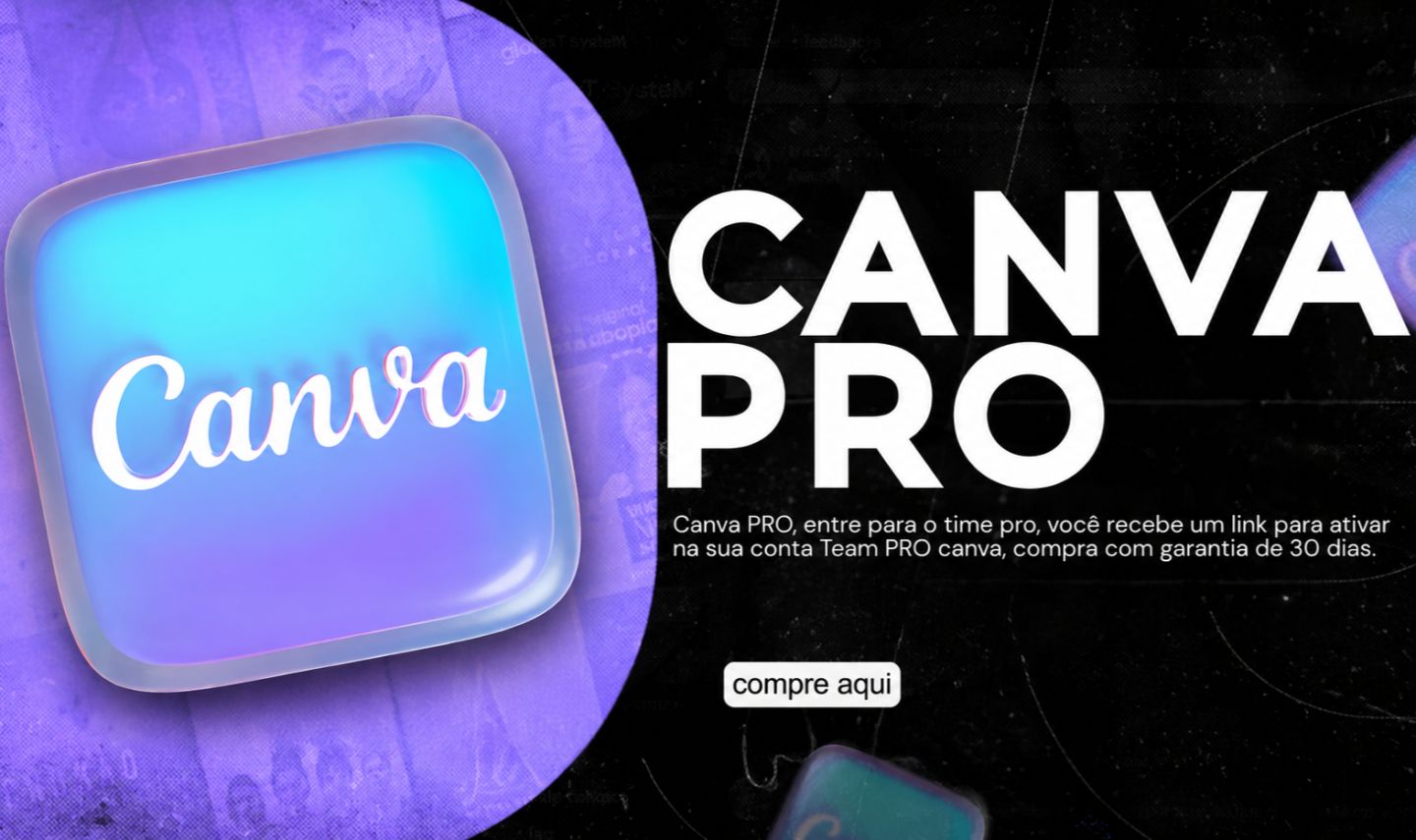 80% OFF - CANVA PRO - LINK MENSAL