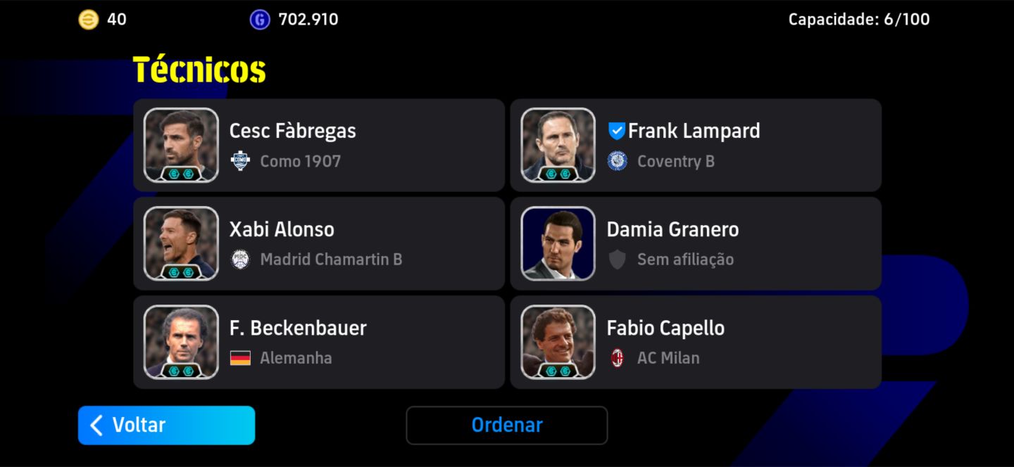 Conta Efootball 3320+/full meta/valor abaixo,pra logo