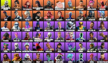 CONTA COM MAIS DE 160 SKINS- SKINS TRYHARDS - Polarity - Neymar Jr - Lara Croft