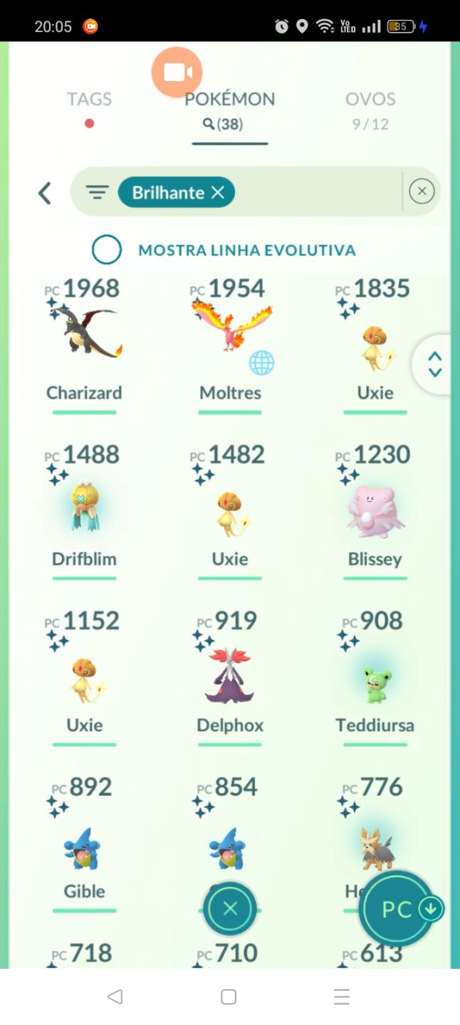 Nível 47 e9 mewtwo,armadura e 3 mewtwo normal 1 mewtwo normal 100%,