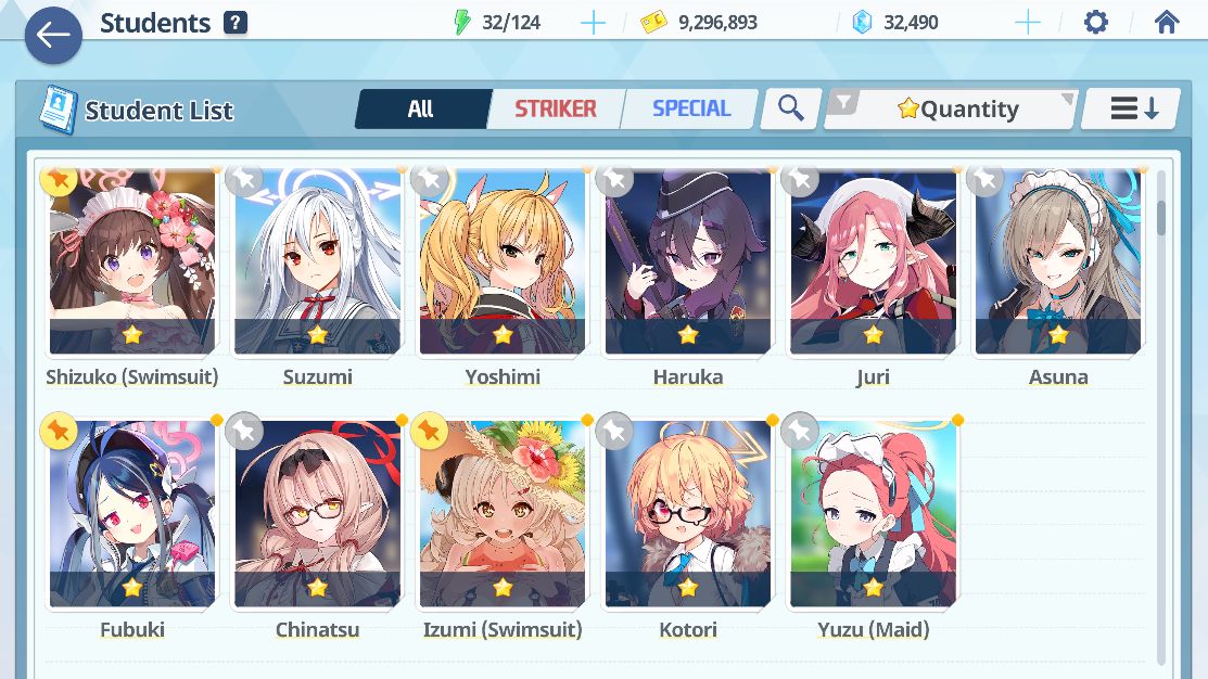 BLUE ARCHIVE GLOBAL | LV32 | 32K PYROXENES | SHUN + IORI | ENTREGA AUTOMATICA