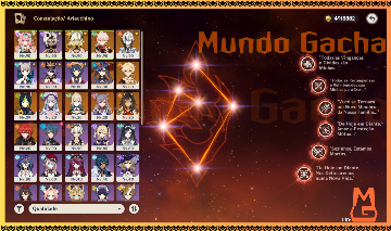 GENSHIN IMPACT - MELHORES OPÇÕES AR35~AR60 /C6+Armas+Gemas