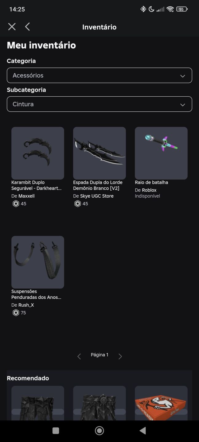 CONTA ROBLOX DARK/EMO/GÓTICA | ACESSÓRIOS, CABELOS, ROUPAS E EMOTES