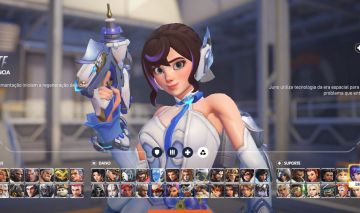 Conta Overwatch com 7mil horas! Várias skins raras e armas douradas!