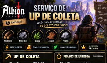 SERVICE ALBION ONLINE - UPAMOS COLETAS