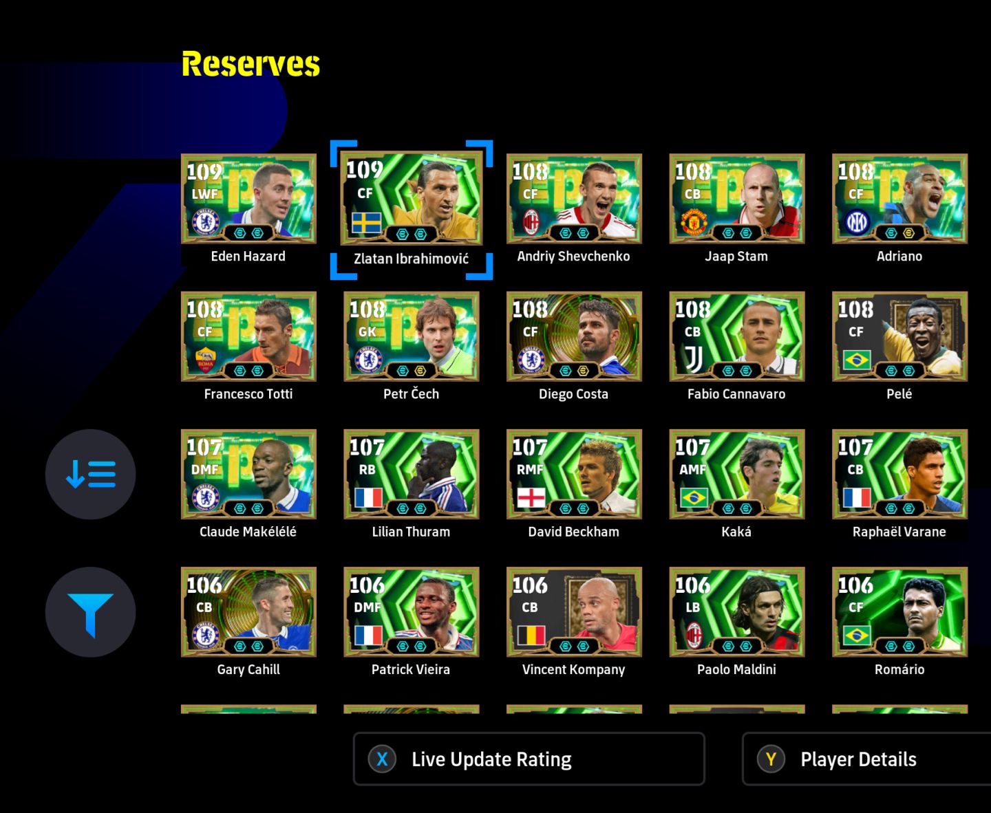 Conta Efootball Xbox / Pc Microsoft - 3352- 22 BigTime +102 Épicos + 47 ShowTime