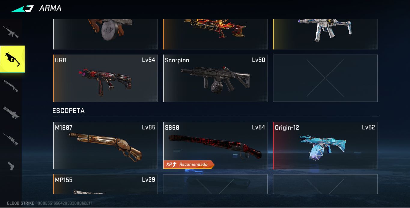 CONTA BLOODSTRIKE/FACAS/MUITAS SKINS/ COM MAIS DE 1000 DIAS
