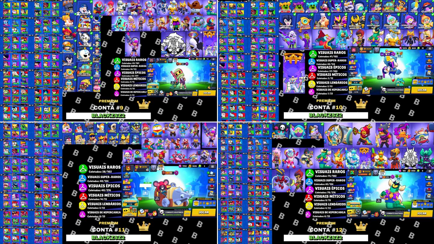 [ENTREGA AUTOMATIZADA] CONTAS BRAWL STARS, 60K,50K,40K,30K,20K - MENOR PREÇO!!