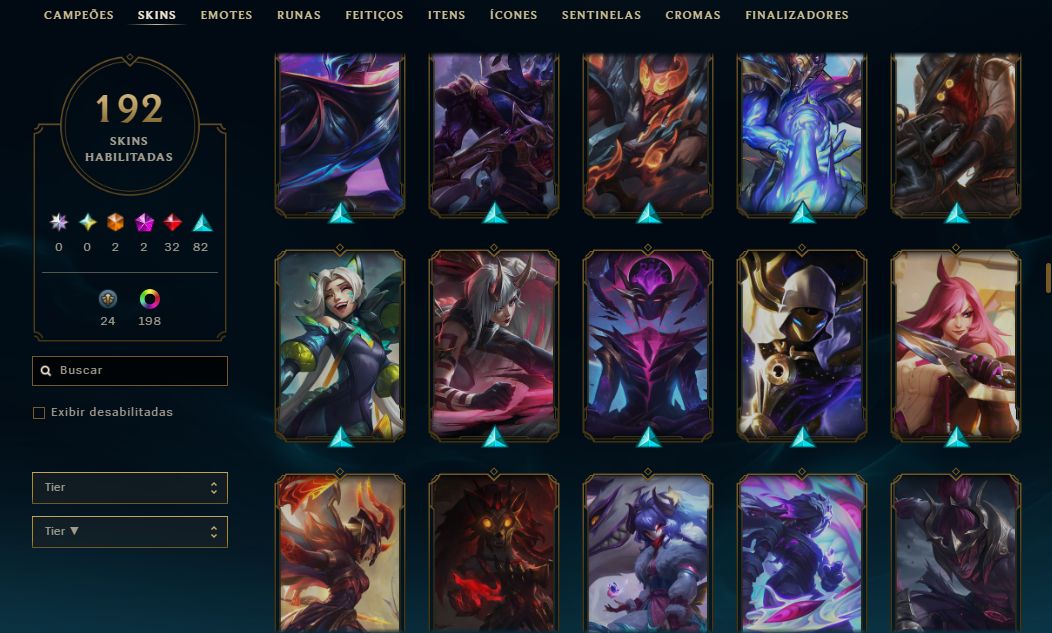 Conta Plat 4 com MMR Quase zerado. Foco para ADCs.
