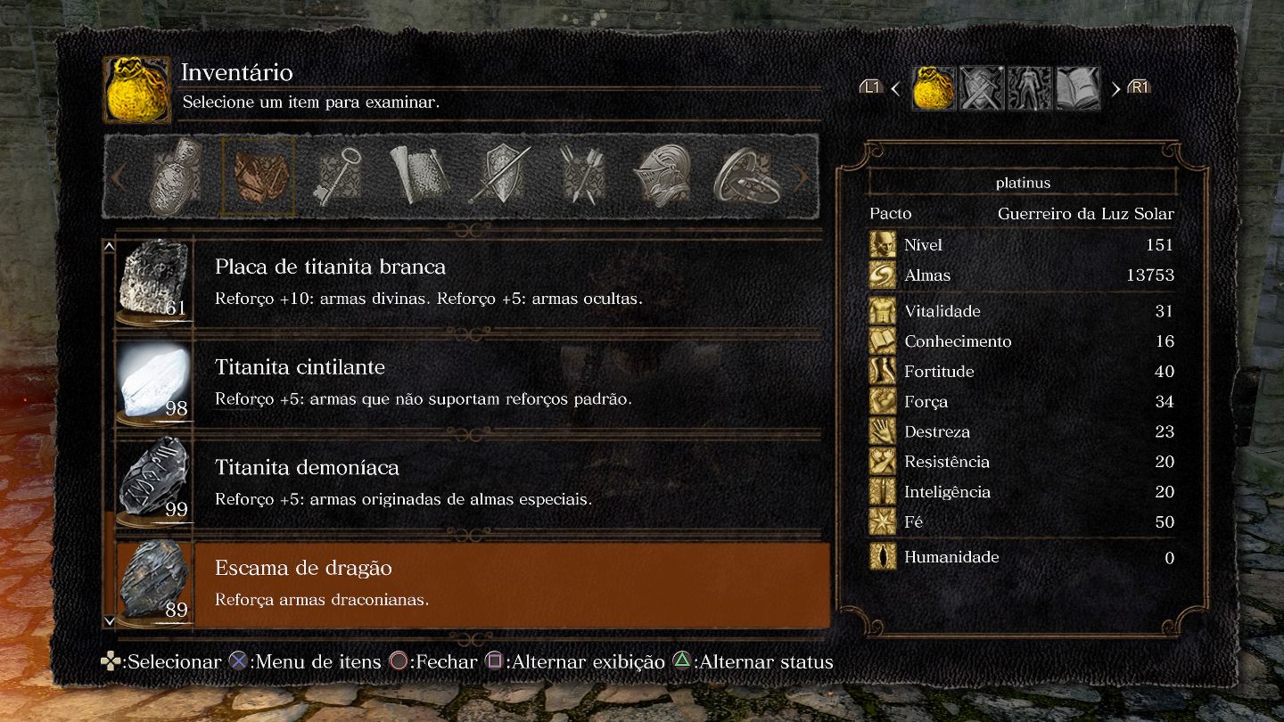 Dark Souls REMASTERED : VENDA DE ITENS [ PLAYSTATION 4/5 ] & Steam