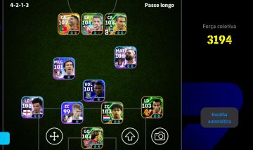Conta eFootball- CR7 108 (Copa) + Ibrahimovic 109 + Salah 105 (Blitz)+Suárez 104