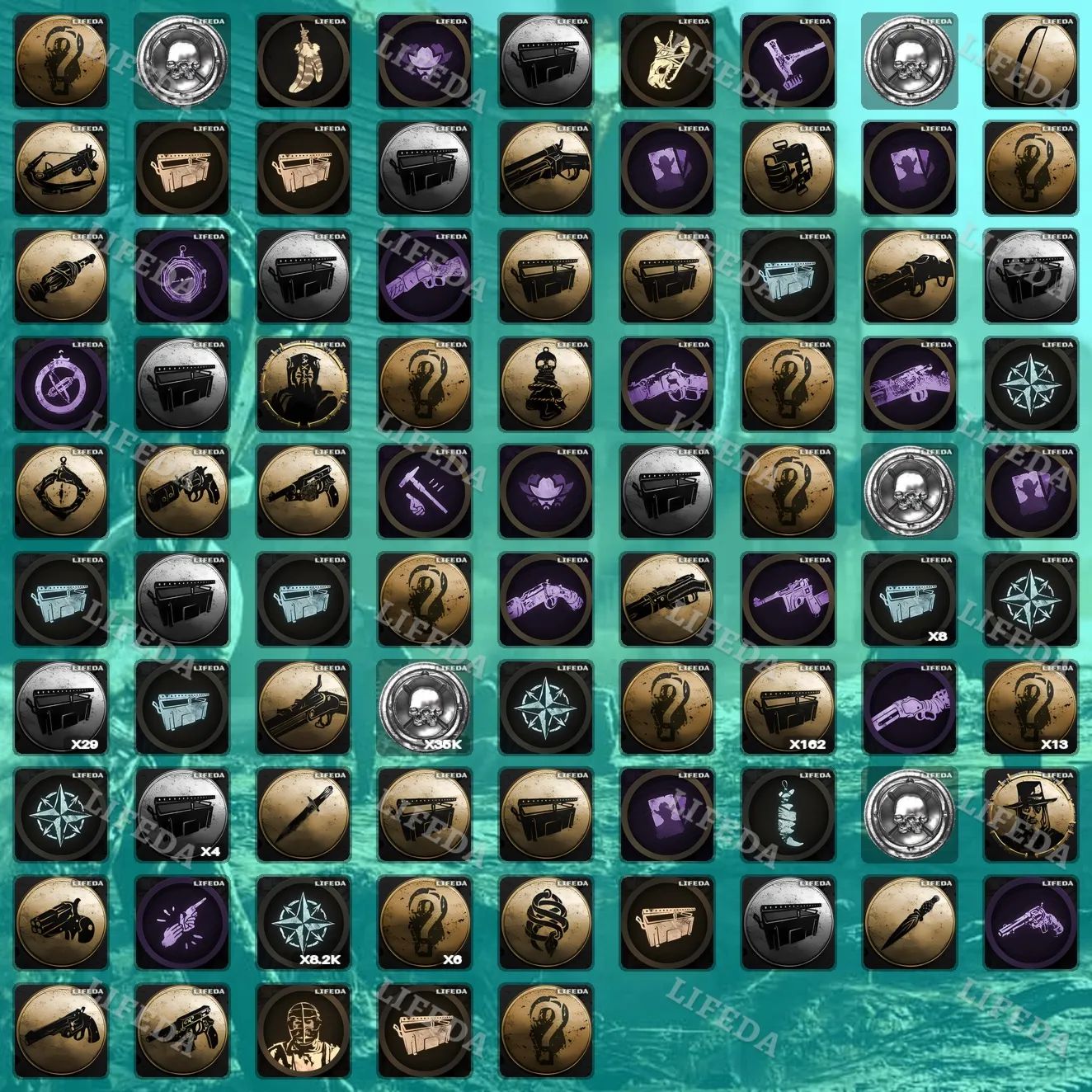 [MENOR PREÇO] HUNT: SHOWDOWN TWITCH DROPS - 45K+ ITENS / SKINS / HUNTERS