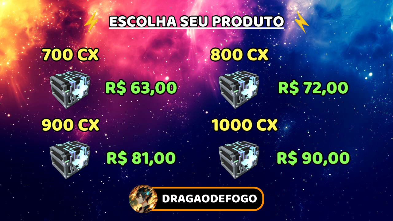 Caixas de Gemas - Qualquer Uber - Entrega Rápida! - Somente PC