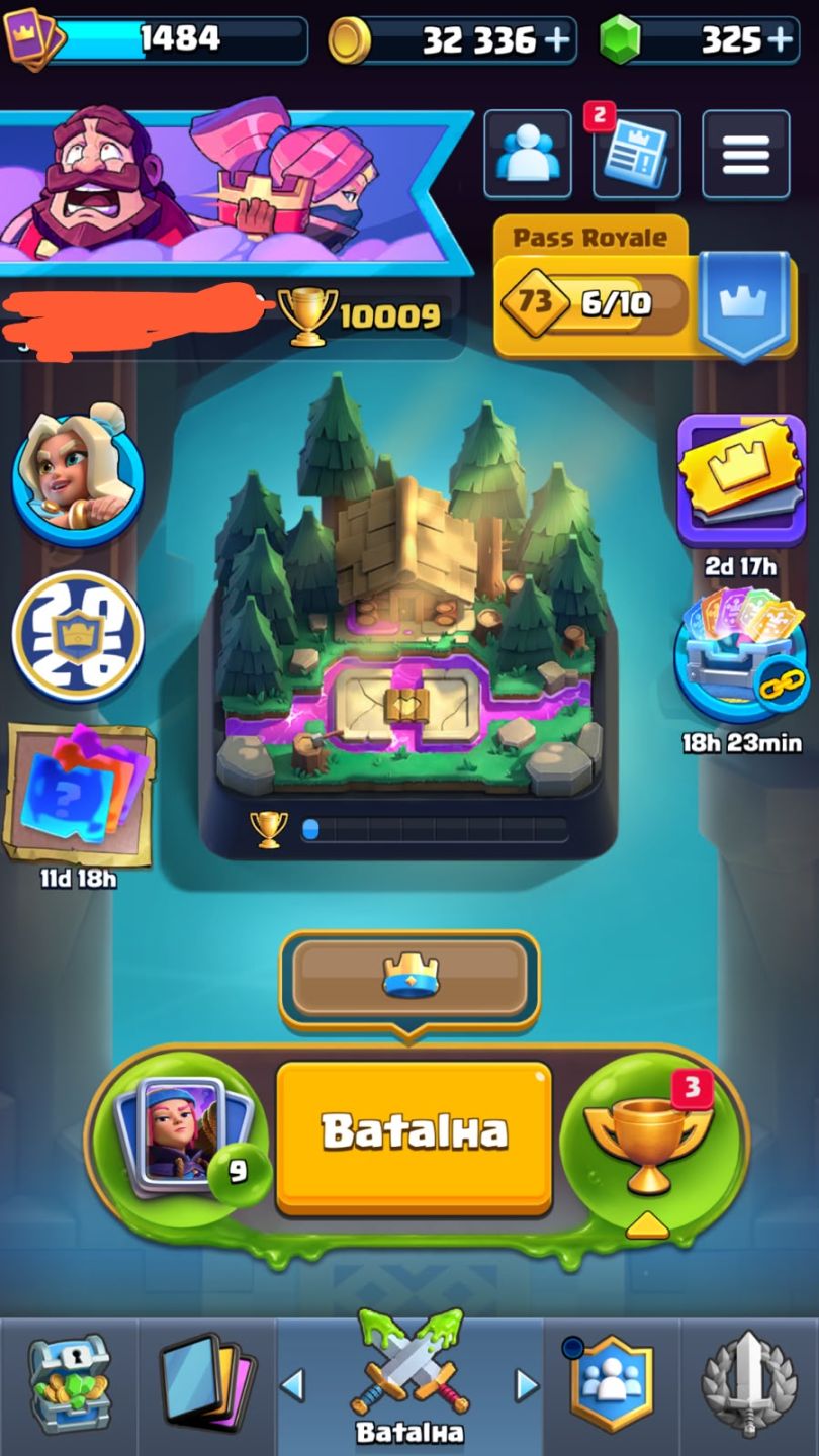 CONTA CLASH ROYALE 10K TROFÉUS , REI NV 14 +EVOLUÇÕES E EMOTES . 5 ANOS DE CONTA