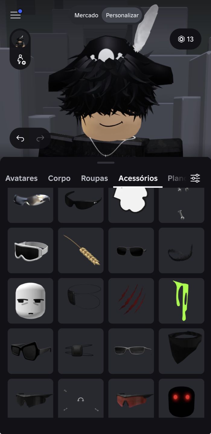 Conta de roblox com mais de 54k gastos em skins e passes, upada no blox fruits