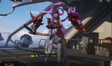 Conta Call of Duty mobile com diversas skin de armas e personagem