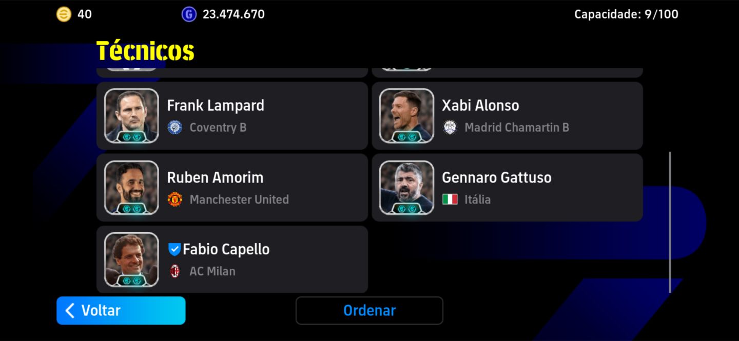 CONTA EFOOTBALL 3227 FORÇA | MESSI 105 + ELENCO 108/107/106