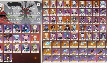Conta AR 59 com 21 t5 e 9 armas t5,arlecchino c1
