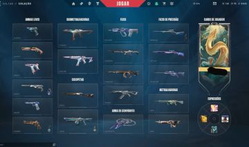 CONTA VALORANT | MUITAS SKINS | TODOS OS DADOS | R$1400 GASTOS
