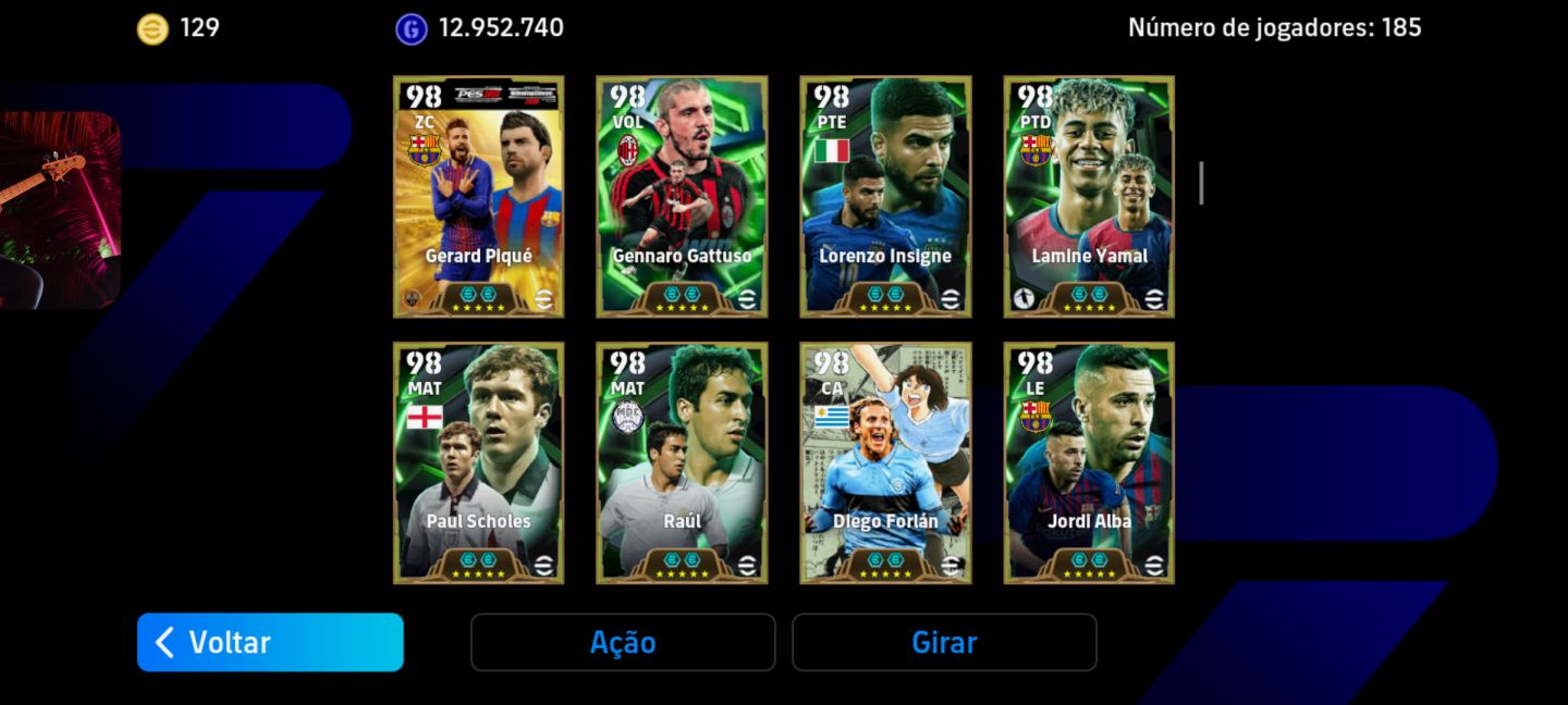 CONTA EFOOTBALL
