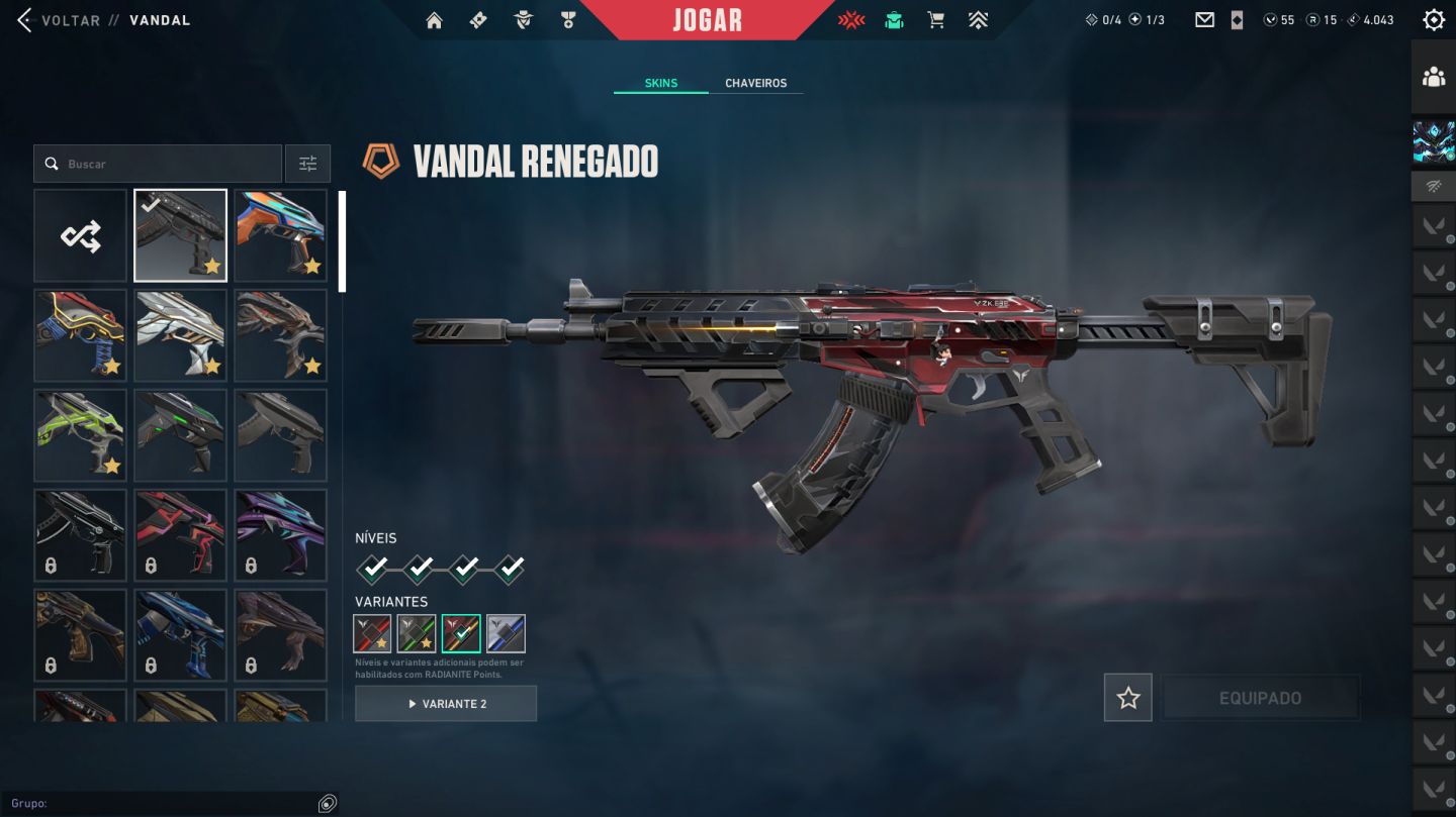 Conta League Of Legends e Valorant com Skins - Lv 490 (LOL) e Lv 70 (Valorant)