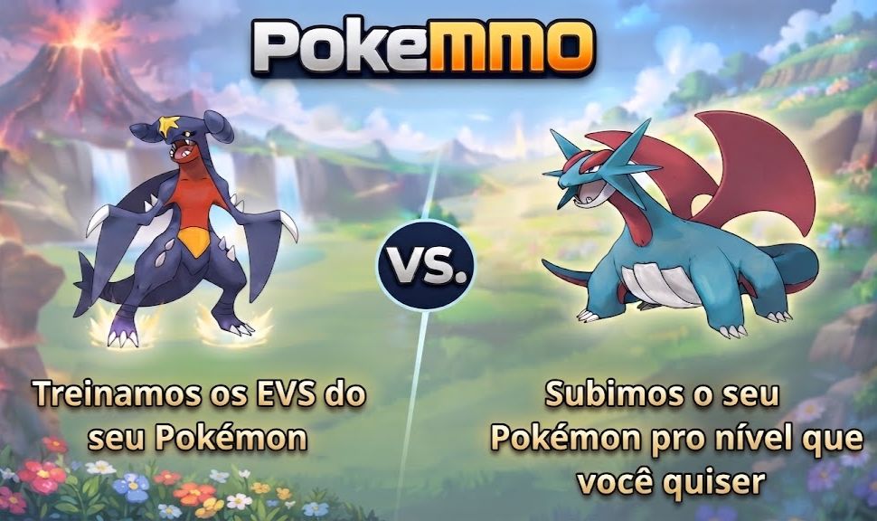 PokeMMO | Serviços de UP | Level e EVs