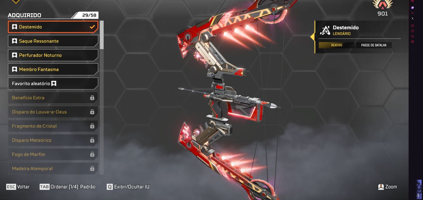 Conta Apex Legends (Herança Karambit e Bote da Serpente)