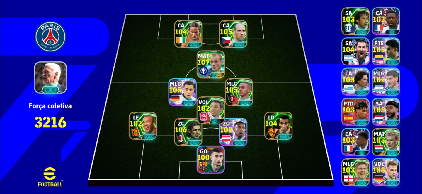 CONTA TOP 3216++ MALDINI/ SJNEIDER/ KOLLER/ MUSIALA/ ALCANTRA E +++