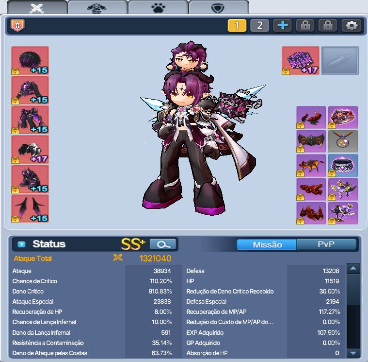 Conta Grand Chase End Game 10 CHARS 1KK [LER DESCRIÇÃO PARA VER AS INFORMAÇÃO]