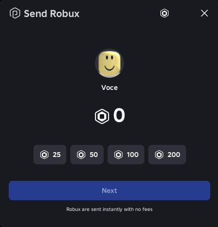 ROBUX COM OS MELHORES PREÇOS! (ENTREGUE VIA ROBLOX PLUS)
