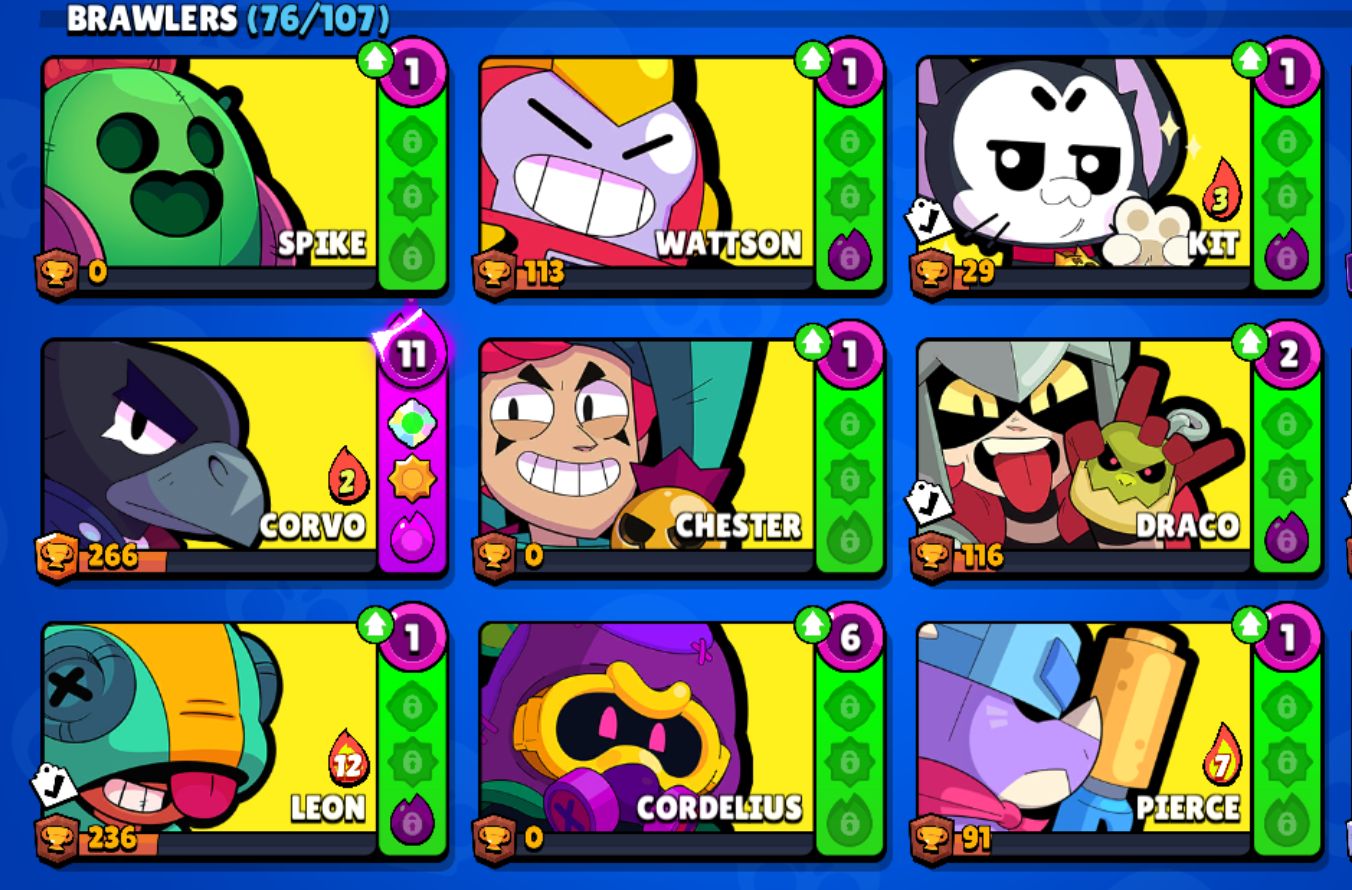 CONTA BRAWL STARS À VENDA